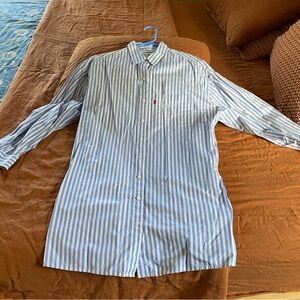Levi's shirt dress.